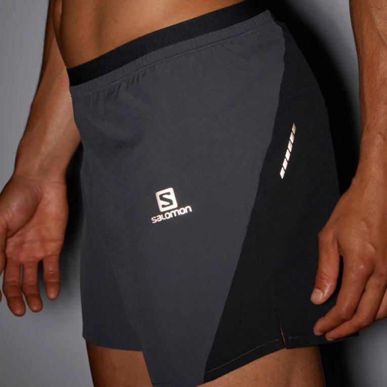 Navy / Black Salomon Cross 5'' Men's Shorts | PH 64728M